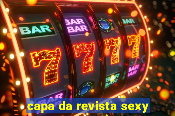 capa da revista sexy