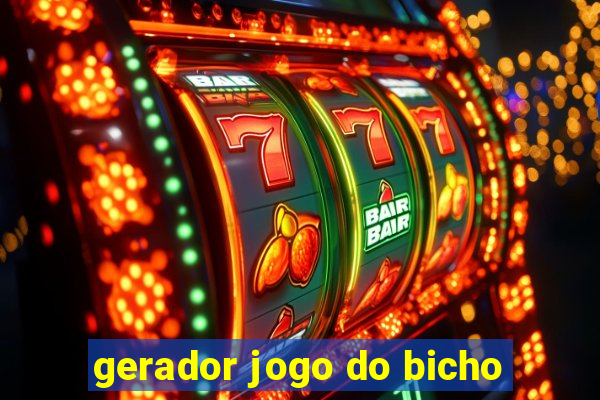 gerador jogo do bicho