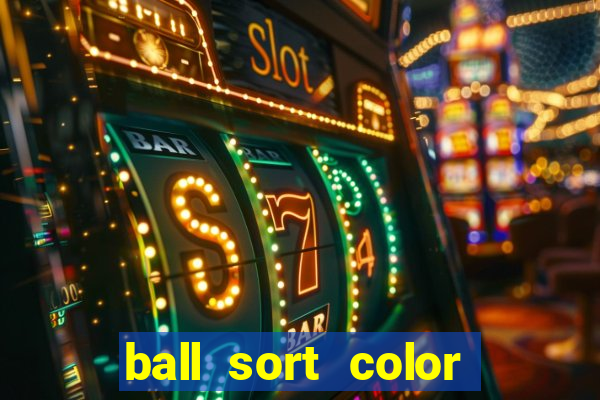 ball sort color water puzzle